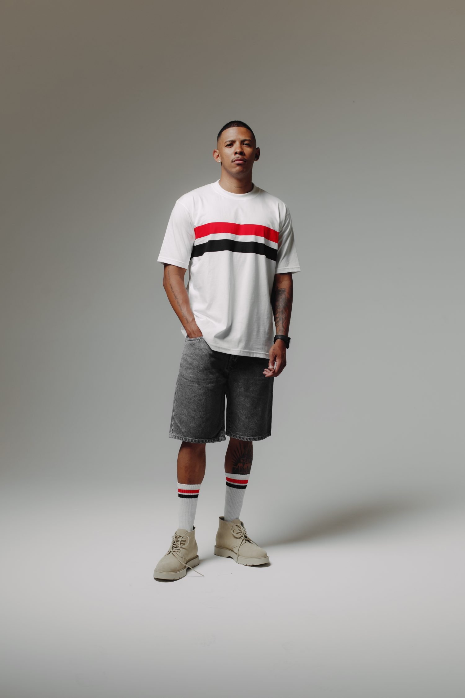 Camiseta Tricolor