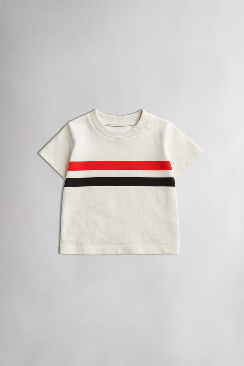 Camiseta Infantil Tricolor