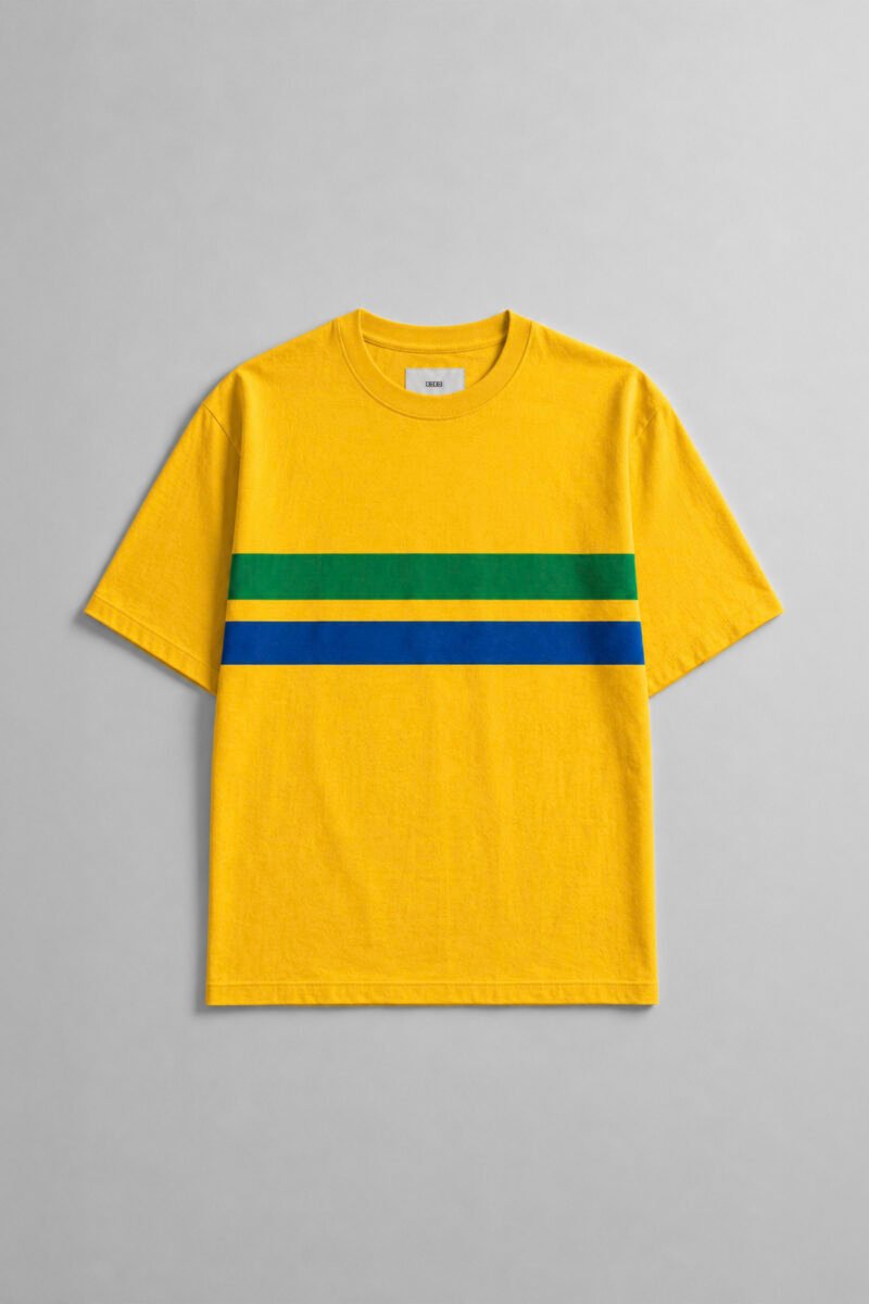 Camiseta Amarelinha Tricolor